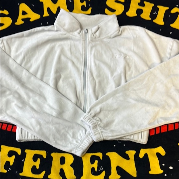 TALENTLESS WOMENS FULL ZIP TERRY CLOTH MOCK NECK - Picture 4 of 10